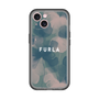 スリムプロテクションプレミアムケース［ FURLA - FLOWER VELATO-03 ］
