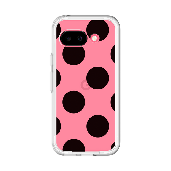 スリムプロテクションプレミアムケース［ シンプルドット - Black ］