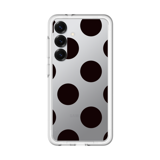 スリムプロテクションプレミアムケース［ シンプルドット - Black ］
