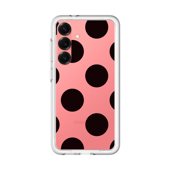 スリムプロテクションプレミアムケース［ シンプルドット - Black ］