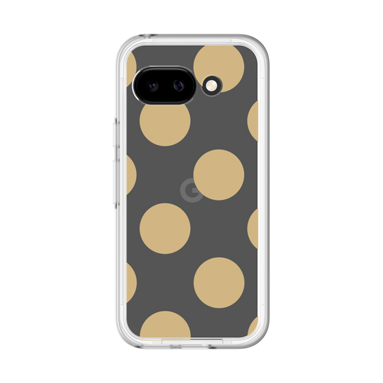 スリムプロテクションプレミアムケース［ シンプルドット - Beige ］