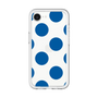 スリムプロテクションプレミアムケース［ シンプルドット - Blue ］
