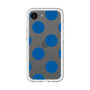 スリムプロテクションプレミアムケース［ シンプルドット - Blue ］