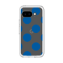 スリムプロテクションプレミアムケース［ シンプルドット - Blue ］