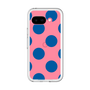 スリムプロテクションプレミアムケース［ シンプルドット - Blue ］