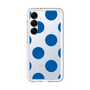 スリムプロテクションプレミアムケース［ シンプルドット - Blue ］