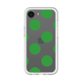 スリムプロテクションプレミアムケース［ シンプルドット - Green ］
