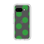スリムプロテクションプレミアムケース［ シンプルドット - Green ］