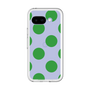 スリムプロテクションプレミアムケース［ シンプルドット - Green ］