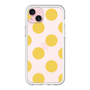 スリムプロテクションプレミアムケース［ シンプルドット - Yellow ］