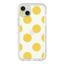 スリムプロテクションプレミアムケース［ シンプルドット - Yellow ］