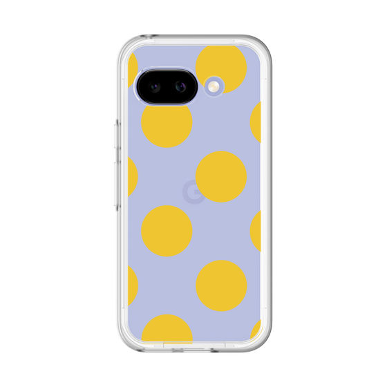 スリムプロテクションプレミアムケース［ シンプルドット - Yellow ］