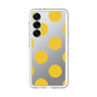 スリムプロテクションプレミアムケース［ シンプルドット - Yellow ］