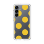 スリムプロテクションプレミアムケース［ シンプルドット - Yellow ］