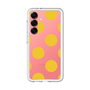 スリムプロテクションプレミアムケース［ シンプルドット - Yellow ］