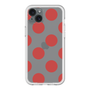 スリムプロテクションプレミアムケース［ シンプルドット - Red ］