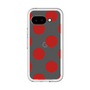 スリムプロテクションプレミアムケース［ シンプルドット - Red ］