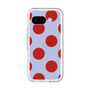 スリムプロテクションプレミアムケース［ シンプルドット - Red ］