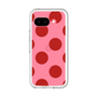 スリムプロテクションプレミアムケース［ シンプルドット - Red ］