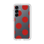 スリムプロテクションプレミアムケース［ シンプルドット - Red ］