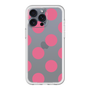 スリムプロテクションプレミアムケース［ シンプルドット - Pink ］