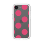 スリムプロテクションプレミアムケース［ シンプルドット - Pink ］