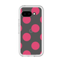スリムプロテクションプレミアムケース［ シンプルドット - Pink ］