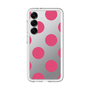 スリムプロテクションプレミアムケース［ シンプルドット - Pink ］