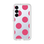 スリムプロテクションプレミアムケース［ シンプルドット - Pink ］