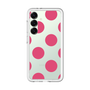 スリムプロテクションプレミアムケース［ シンプルドット - Pink ］