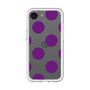 スリムプロテクションプレミアムケース［ シンプルドット - Purple ］