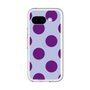 スリムプロテクションプレミアムケース［ シンプルドット - Purple ］