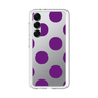 スリムプロテクションプレミアムケース［ シンプルドット - Purple ］