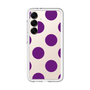 スリムプロテクションプレミアムケース［ シンプルドット - Purple ］
