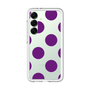 スリムプロテクションプレミアムケース［ シンプルドット - Purple ］