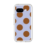 スリムプロテクションプレミアムケース［ シンプルドット - Brown ］