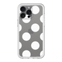 スリムプロテクションプレミアムケース［ シンプルドット - White ］