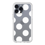 スリムプロテクションプレミアムケース［ シンプルドット - White ］