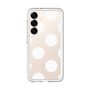 スリムプロテクションプレミアムケース［ シンプルドット - White ］