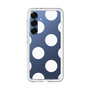 スリムプロテクションプレミアムケース［ シンプルドット - White ］