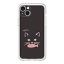 スリムプロテクションプレミアムケース［ 食いしん坊なねこ - Black ］