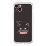 スリムプロテクションプレミアムケース［ 食いしん坊なねこ - Black ］