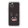 スリムプロテクションプレミアムケース［ 食いしん坊なねこ - Black ］