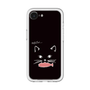 スリムプロテクションプレミアムケース［ 食いしん坊なねこ - Black ］