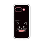 スリムプロテクションプレミアムケース［ 食いしん坊なねこ - Black ］