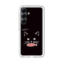 スリムプロテクションプレミアムケース［ 食いしん坊なねこ - Black ］