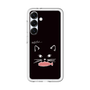 スリムプロテクションプレミアムケース［ 食いしん坊なねこ - Black ］