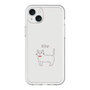 スリムプロテクションプレミアムケース［ 蝶ネクタイねこ - White ］