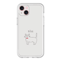 スリムプロテクションプレミアムケース［ 蝶ネクタイねこ - White ］
