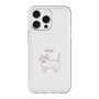 スリムプロテクションプレミアムケース［ 蝶ネクタイねこ - White ］